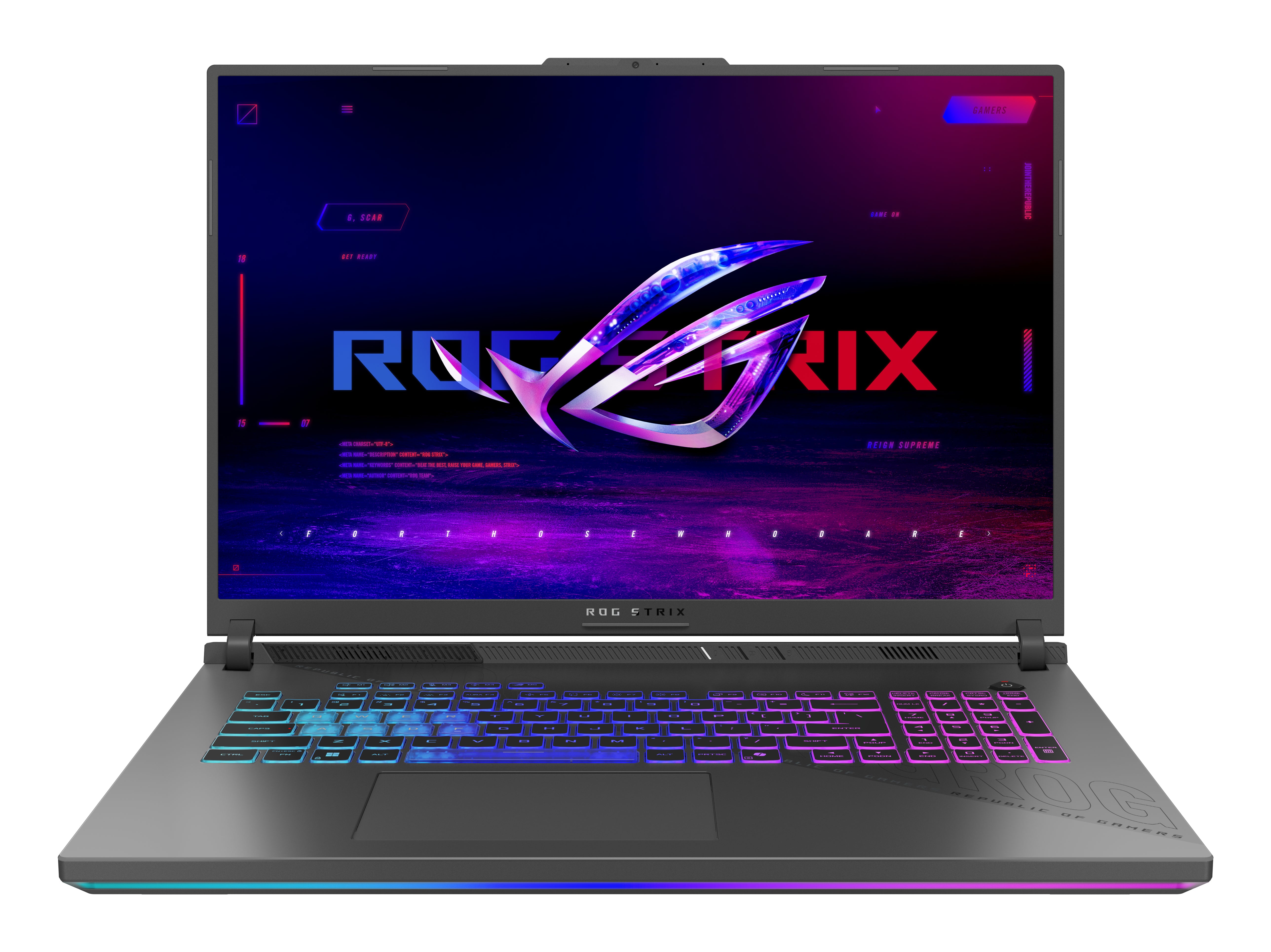 ASUS ROG Strix G18 G814PP-S8106W – 18" WUXGA, Ryzen 9 8940HX, 32 GB, 1 TB SSD, RTX 5070, Win 11 Home
