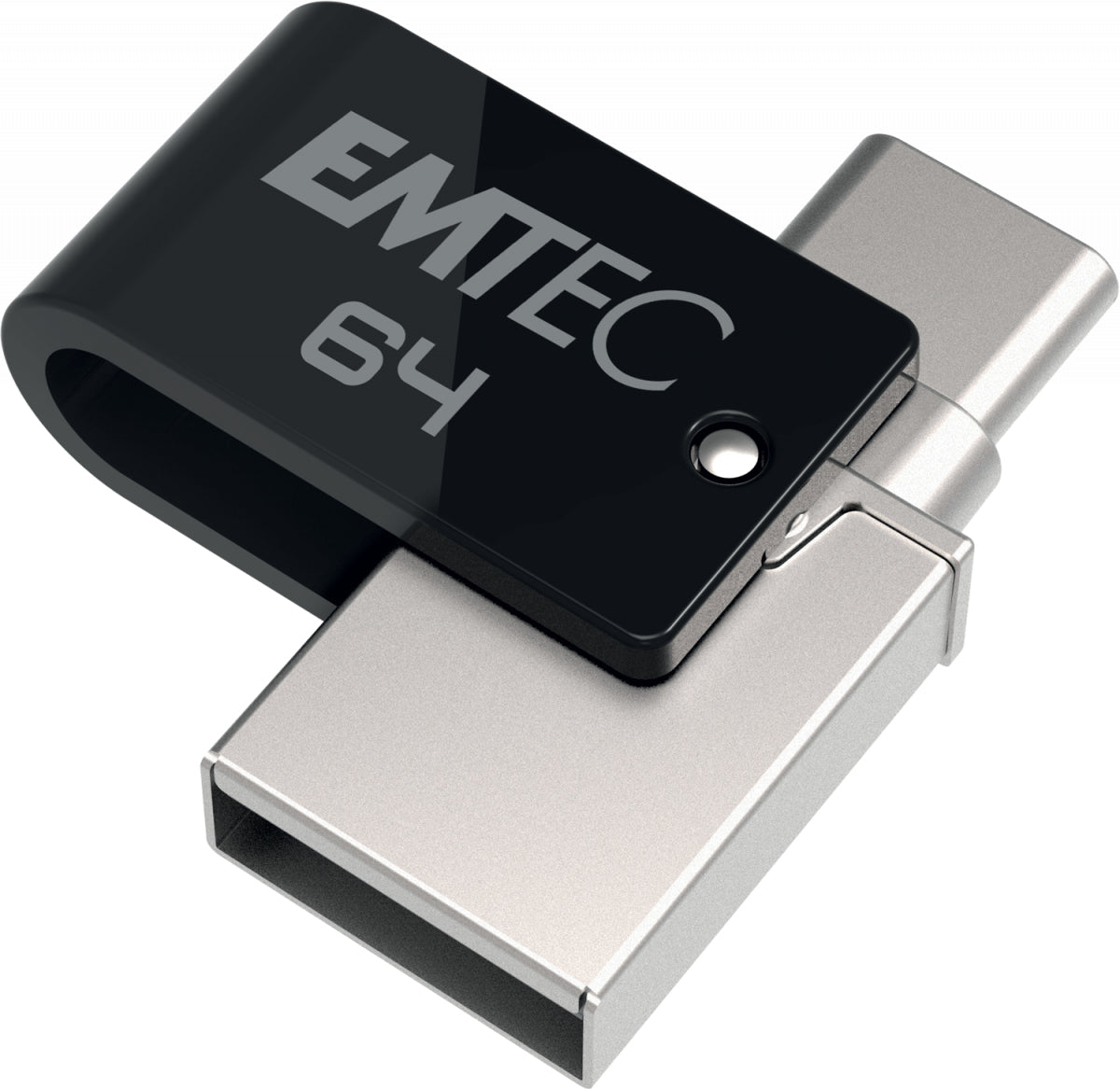 Emtec T260C USB-Stick – 64 GB, USB 3.2, Lesegeschwindigkeit bis 180 MB/s