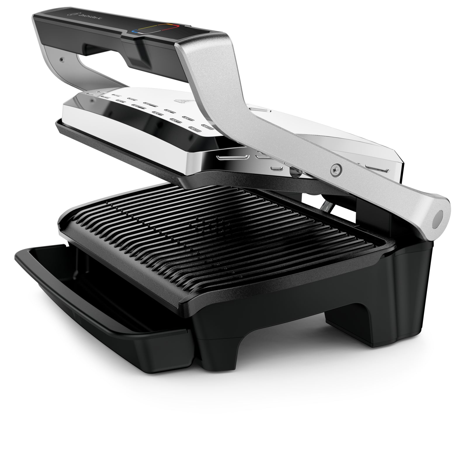 Tefal Kontaktgrill OptiGrill Elite XL – 800 cm², 2200 W, 6 Personen – Edelstahl