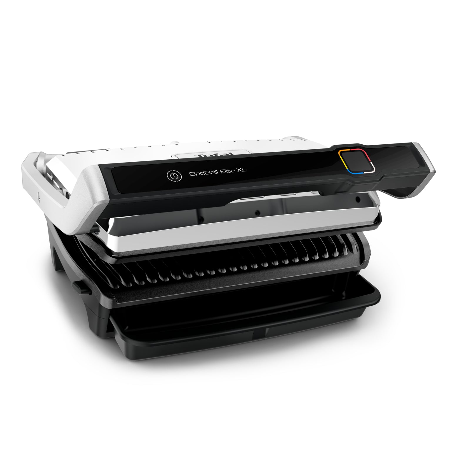 Tefal Kontaktgrill OptiGrill Elite XL – 800 cm², 2200 W, 6 Personen – Edelstahl