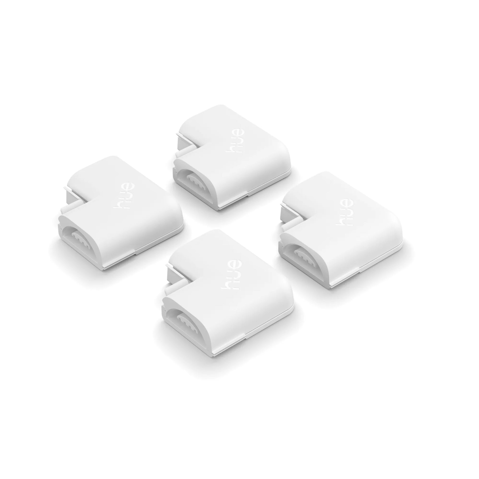 Philips by Signify Philips Hue Eckverbinder – für Philips Hue, 4 Stk., Weiss, Kunststoff, 31×31×10 mm