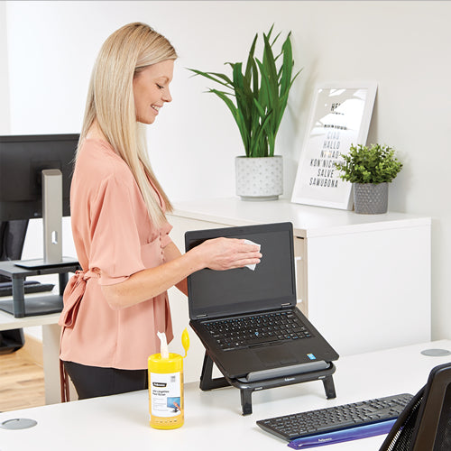 Fellowes Bildschirm-Reinigungstücher 9970311 – für LCD/TFT/Plasma – 100 Stk.