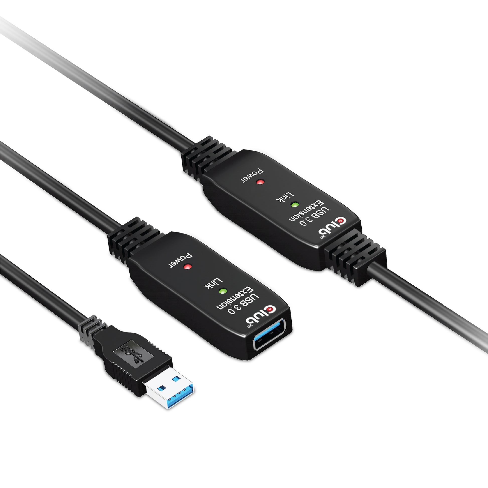 CLUB3D Club 3D – USB-Kabel, USB-A zu USB-A, 10 m, USB 3