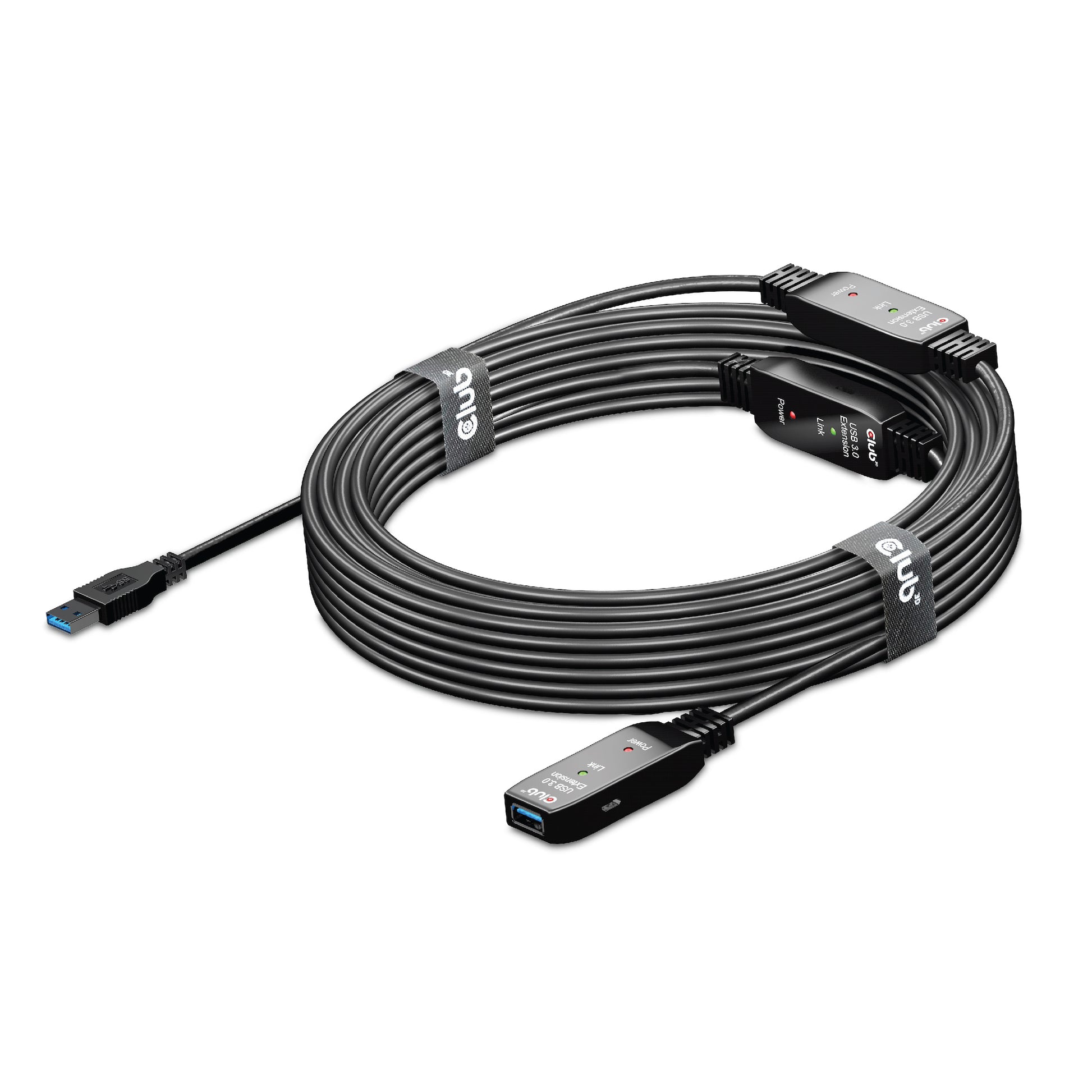 CLUB3D Club 3D – USB-Kabel, USB-A zu USB-A, 15 m, USB 3