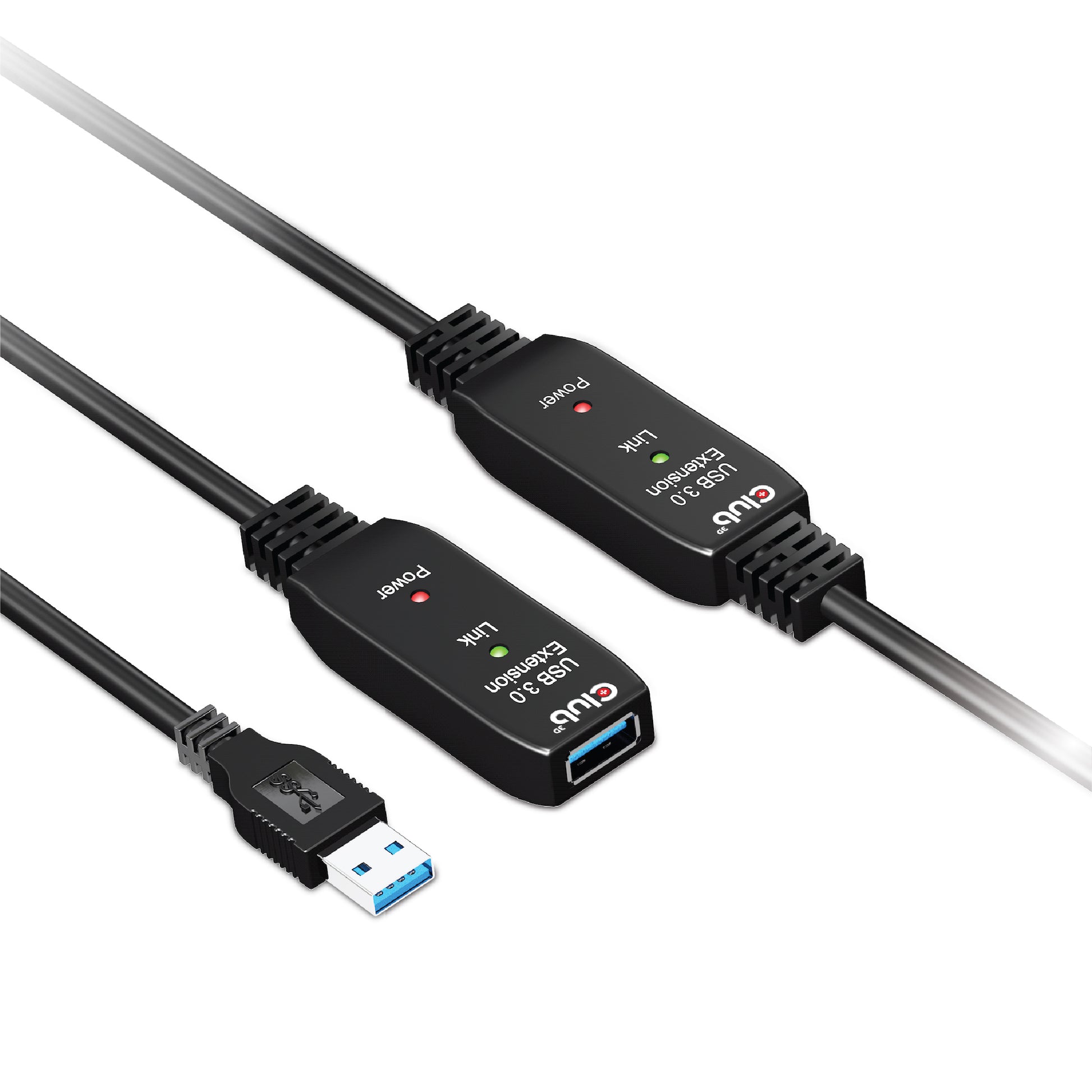 CLUB3D Club 3D – USB-Kabel, USB-A zu USB-A, 15 m, USB 3