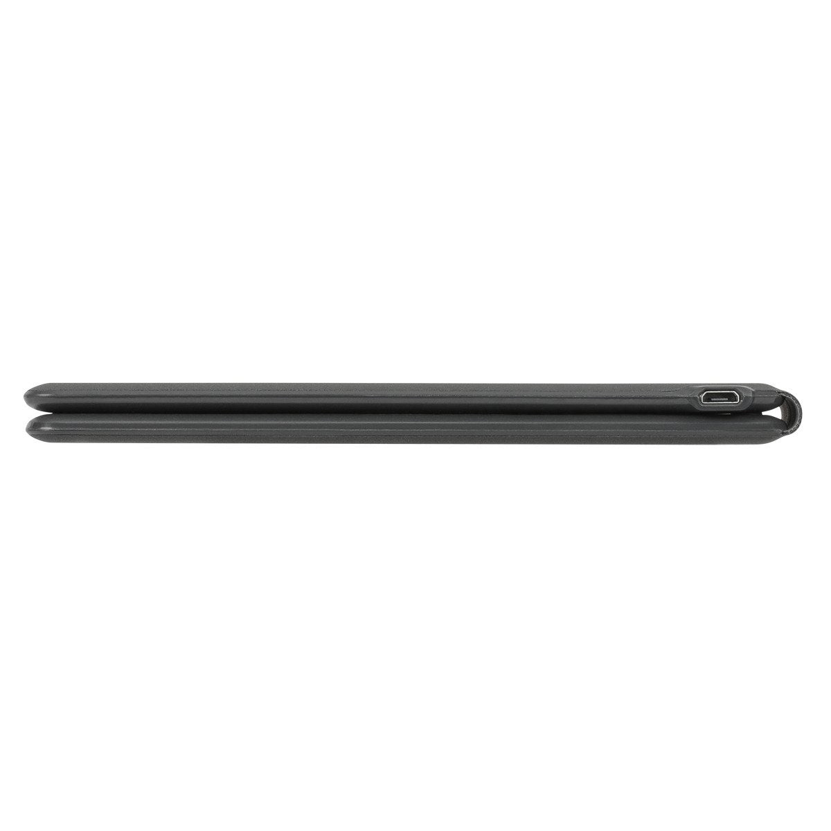 Targus Tastatur, UK-Layout (EN), ergonomisch, faltbar, antimikrobiell – für Tablets