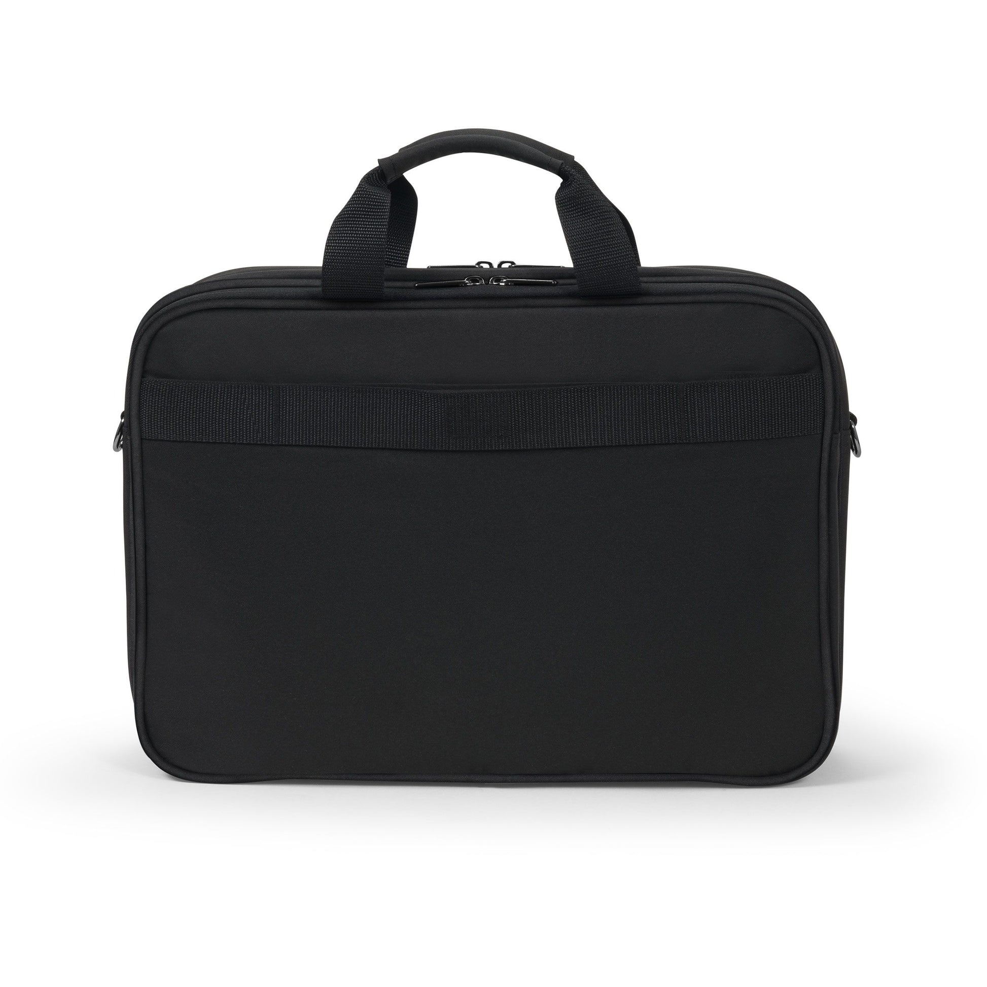 DICOTA Notebook-Tasche bis 17,3" – Abnehmbarer Schultergurt, aus recyceltem PET – Schwarz
