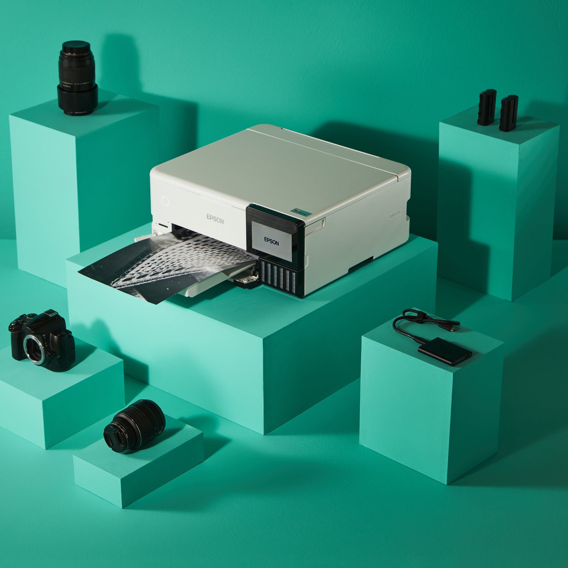 Epson EcoTank ET-8500 – Farbiges Tintenstrahl-MFP, 3-in-1