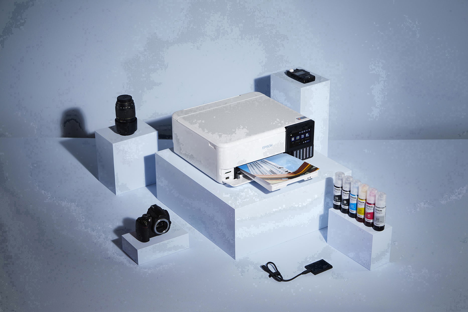 Epson EcoTank ET-8500 – Farbiges Tintenstrahl-MFP, 3-in-1