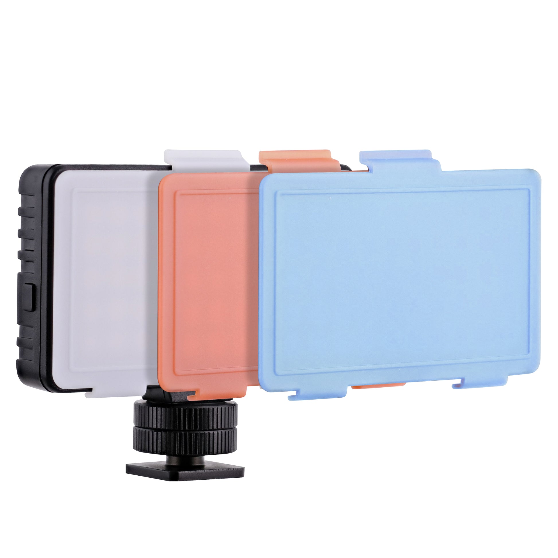 T'nB Influence Vlogging-Kit – LED-Licht 50 LEDs, Mini-Stativ, Kabelmikrofon – für Smartphone, Kamera – Schwarz