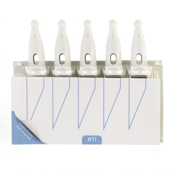 Cricut TrueControl – Ersatzklinge, 5 Stück, Edelstahl, Blau – für Cricut Joy Xtra