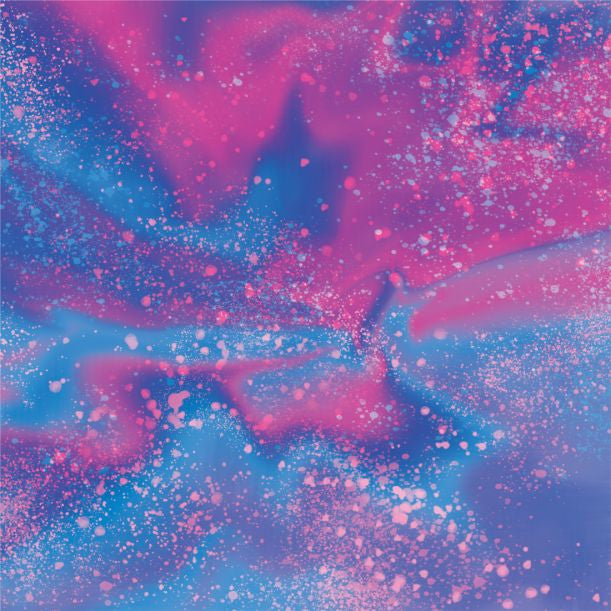 Cricut Aufbügelfolie – Watercolor Splash – 13,9 × 121,9 cm – für Cricut Joy Schneideplotter