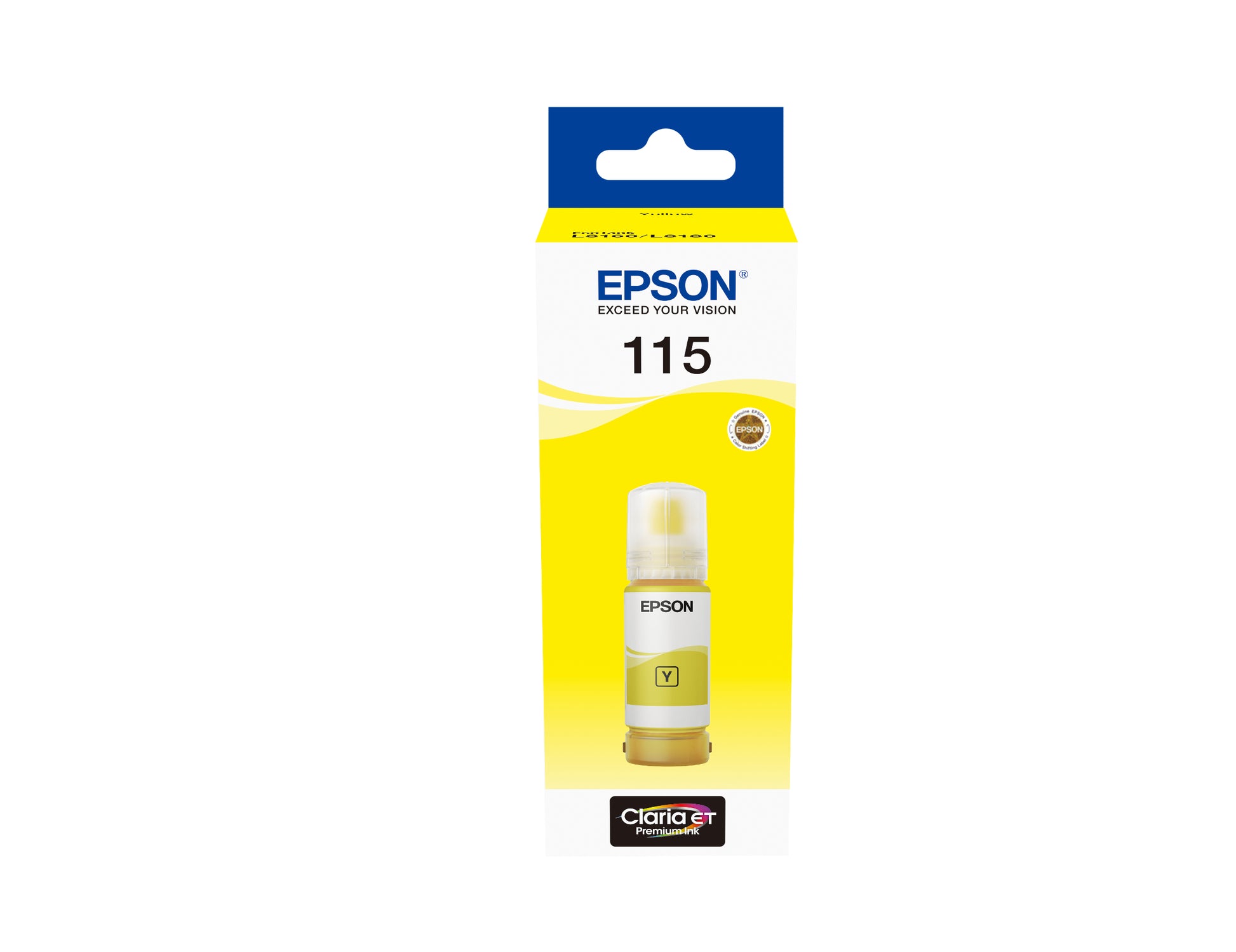Epson 115 Gelbe Tintenpatrone (Original) – 70 ml – für EcoTank L8180/L8160