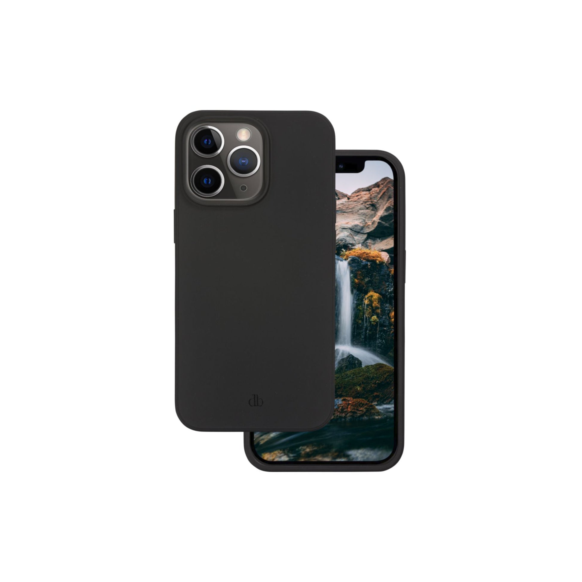 dbramante1928 Backcover – für Apple iPhone 12/12 Pro, Recycling-Kunststoff, schwarz