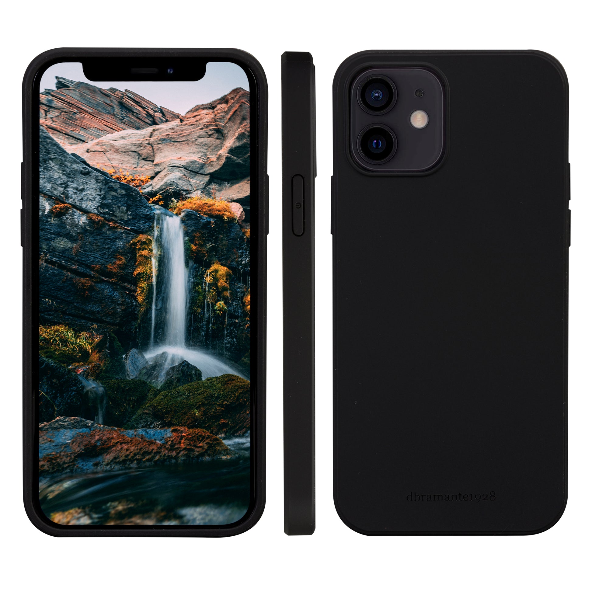 dbramante1928 Backcover – für Apple iPhone 12/12 Pro, Recycling-Kunststoff, schwarz