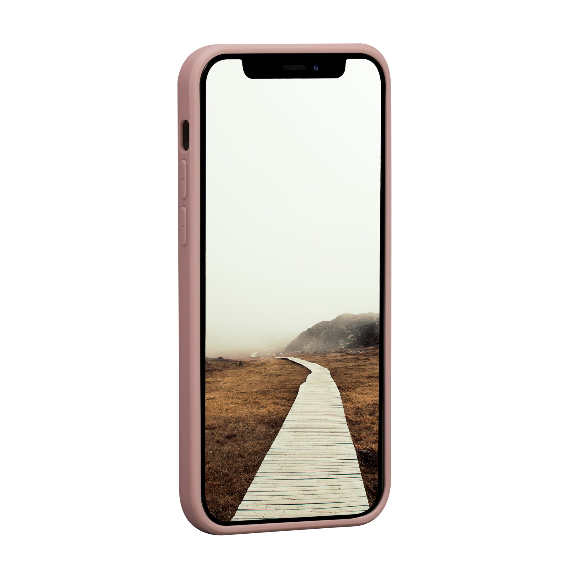 dbramante1928 Greenland Backcover – für Apple iPhone 12/12 Pro, Recycling-Kunststoff, Pink