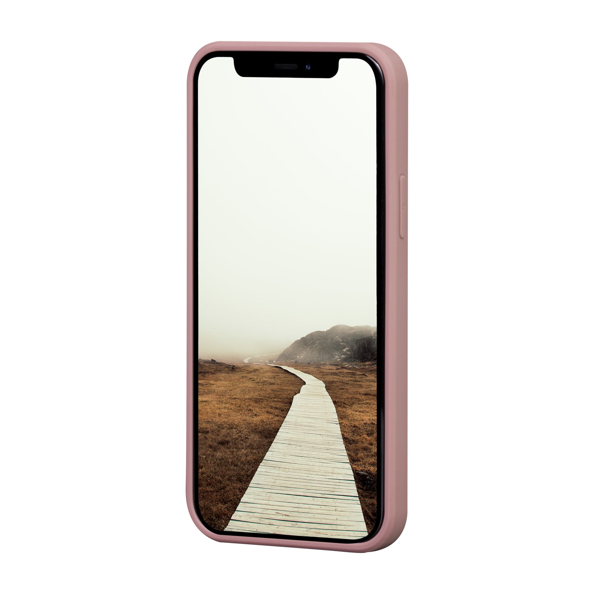 dbramante1928 Greenland Backcover – für Apple iPhone 12/12 Pro, Recycling-Kunststoff, Pink