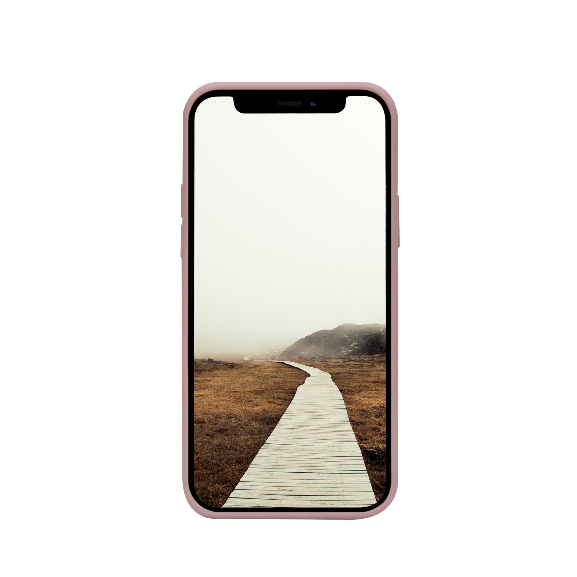 dbramante1928 Greenland Backcover – für Apple iPhone 12/12 Pro, Recycling-Kunststoff, Pink