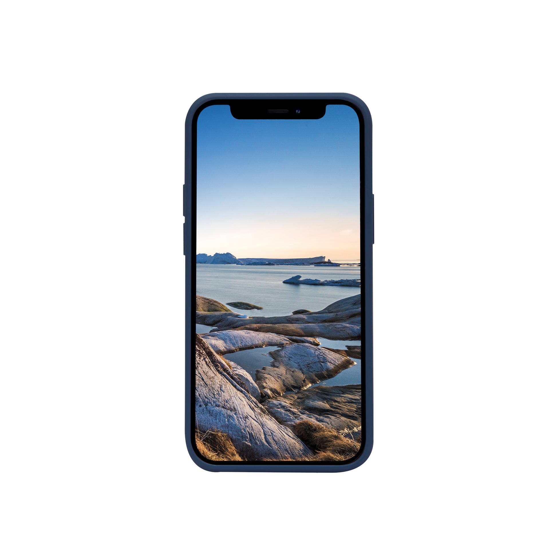dbramante1928 Greenland Backcover – für Apple iPhone 12/12 Pro, Recycling-Kunststoff, blau