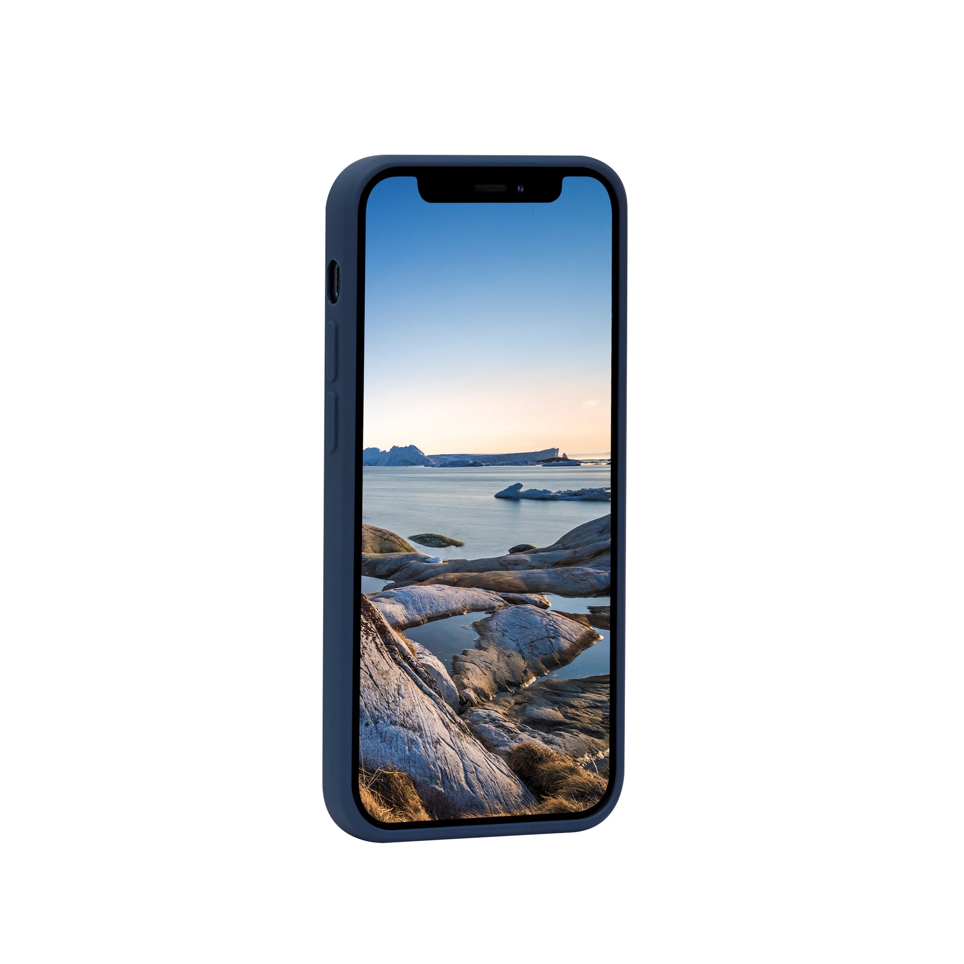 dbramante1928 Greenland Backcover – für Apple iPhone 12/12 Pro, Recycling-Kunststoff, blau