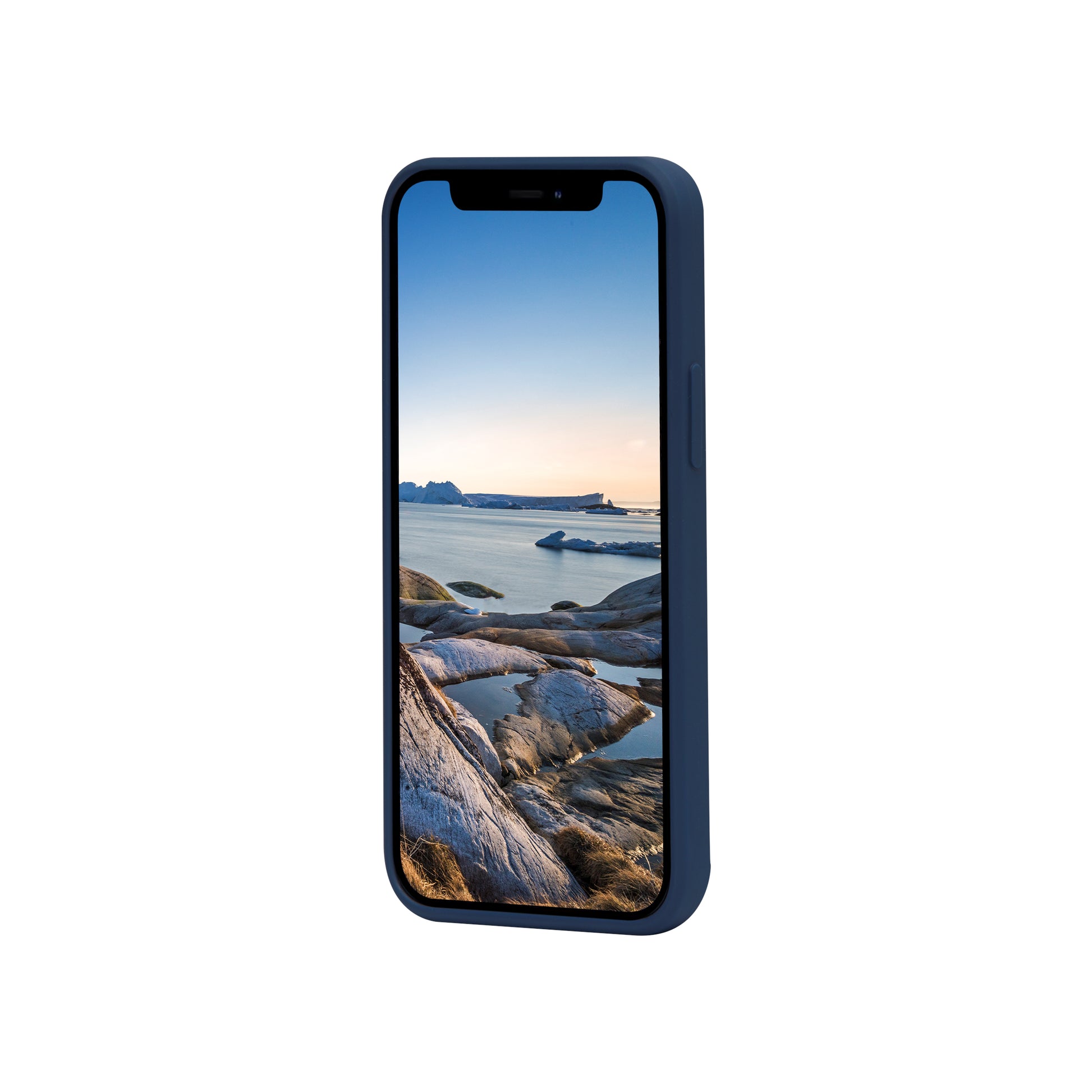 dbramante1928 Greenland Backcover – für Apple iPhone 12/12 Pro, Recycling-Kunststoff, blau