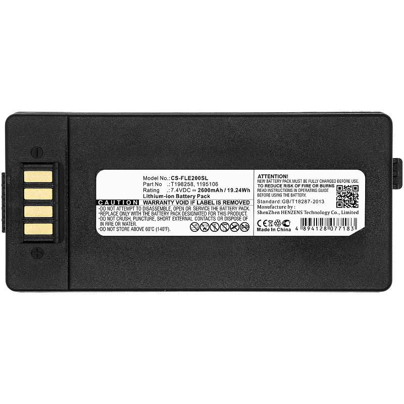 CoreParts 1195106 Akku – Li‑Ion, 7,4 V, 19,24 Wh, 2600 mAh – für FLIR B2, E2, E25 und andere