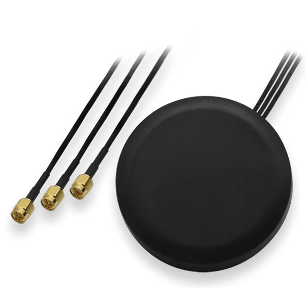 Teltonika PR1KCS28 Dachantenne – 1575–1610/617–960/1710–2690/2350–2500 MHz, 28 dBi, SMA (männlich), 3 m, IP67