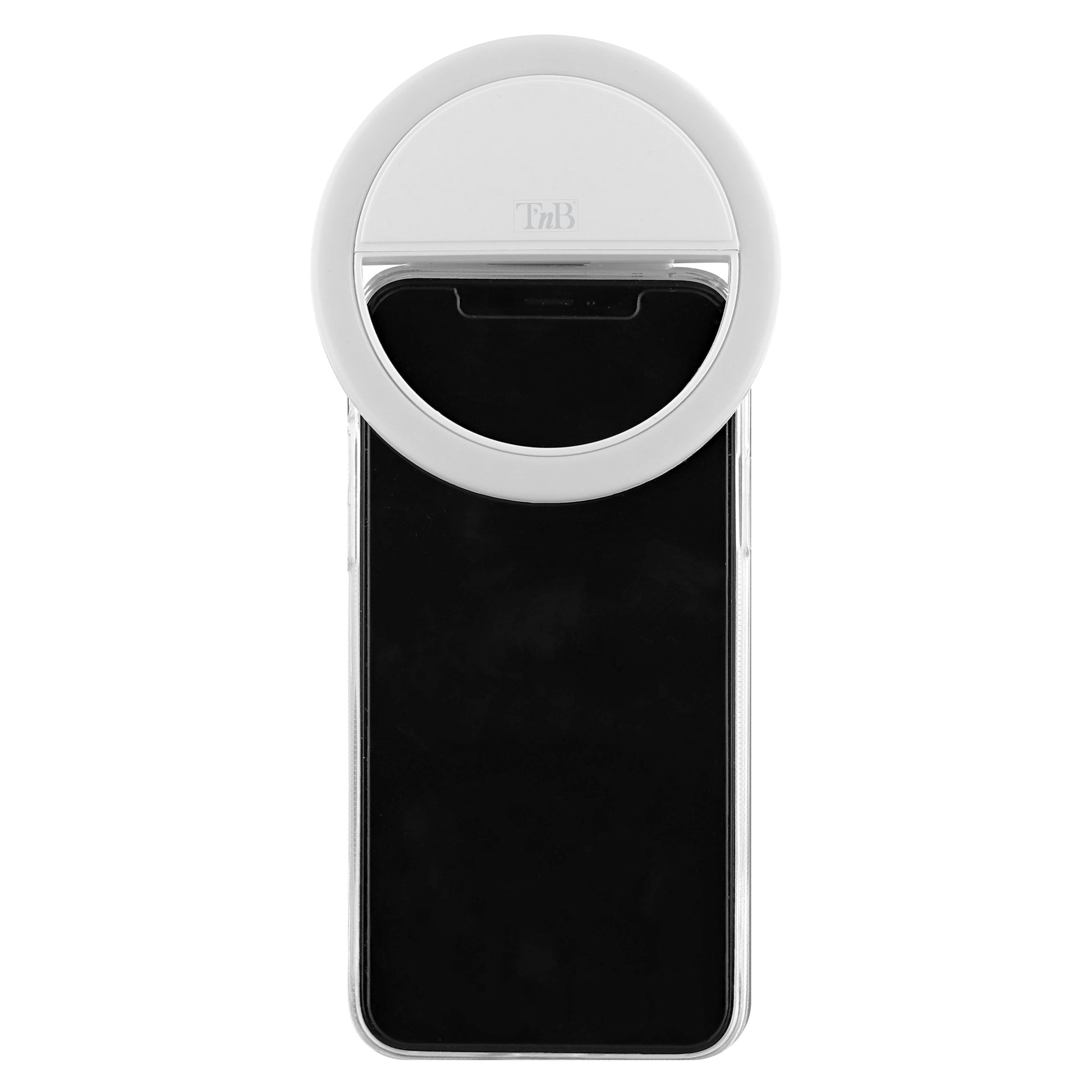 T'nB Influence LED-Ringlicht – 36 LEDs, 6500 K, 200 mAh Akku – für Smartphones, mit Mikro-USB