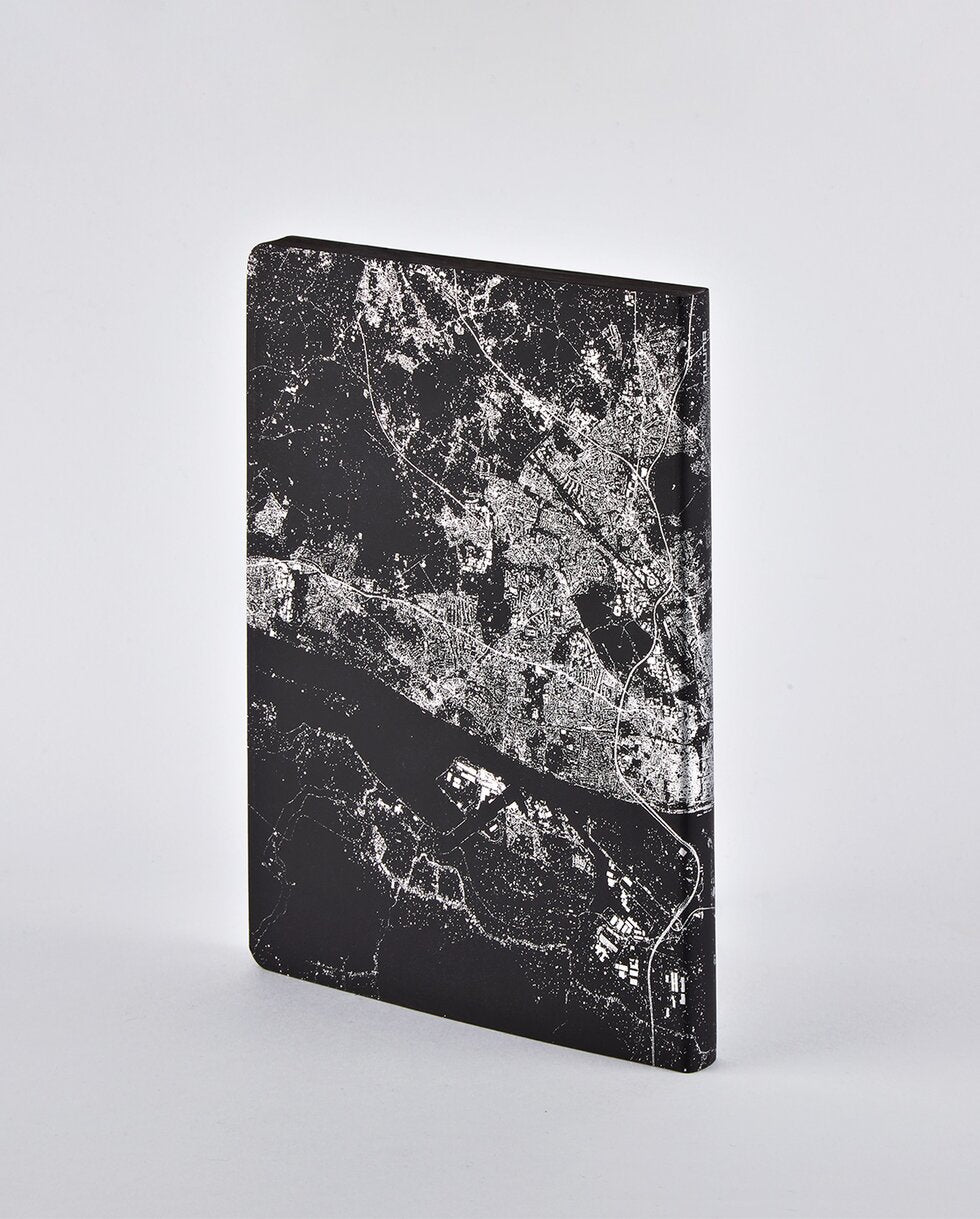 nuuna Notizbuch Graphic L Light – Softcover A5, Punktgitter-Papier