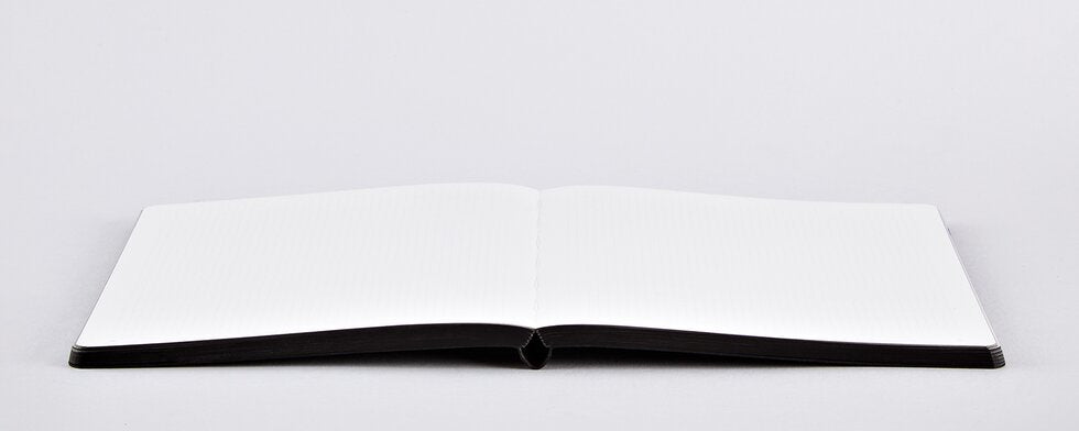 nuuna Notizbuch Graphic L Light – Softcover A5, Punktgitter-Papier