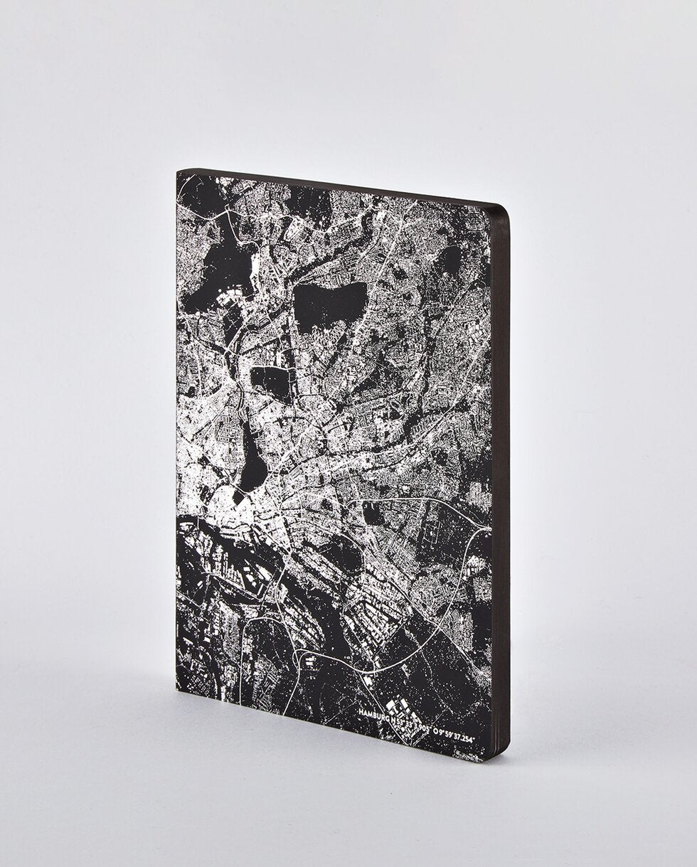 nuuna Notizbuch Graphic L Light – Softcover A5, Punktgitter-Papier