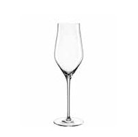 LEONARDO Champagnerglas – 0,34 l, Kristallglas, Transparent, spülmaschinenfest, stossfest, 6 Stück