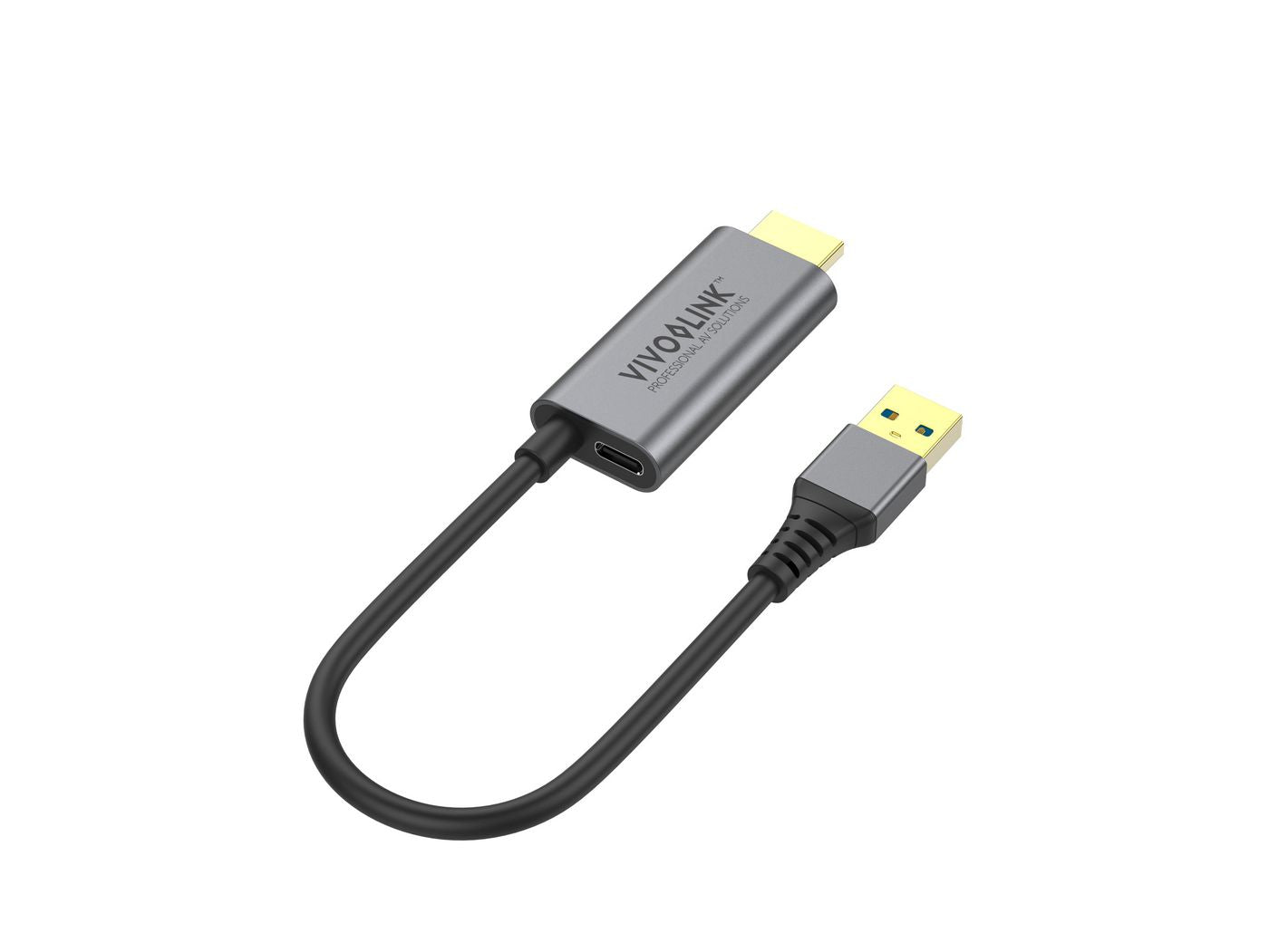 Vivolink PROADHDMI Adapter HDMI & USB-A zu USB-C