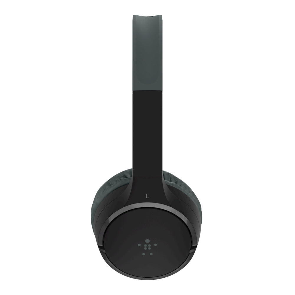 Belkin SOUNDFORM Mini – On-Ear Headset – Bluetooth 5.0, abnehmbares Kabel, 3,5 mm – Schwarz – bis 30 h