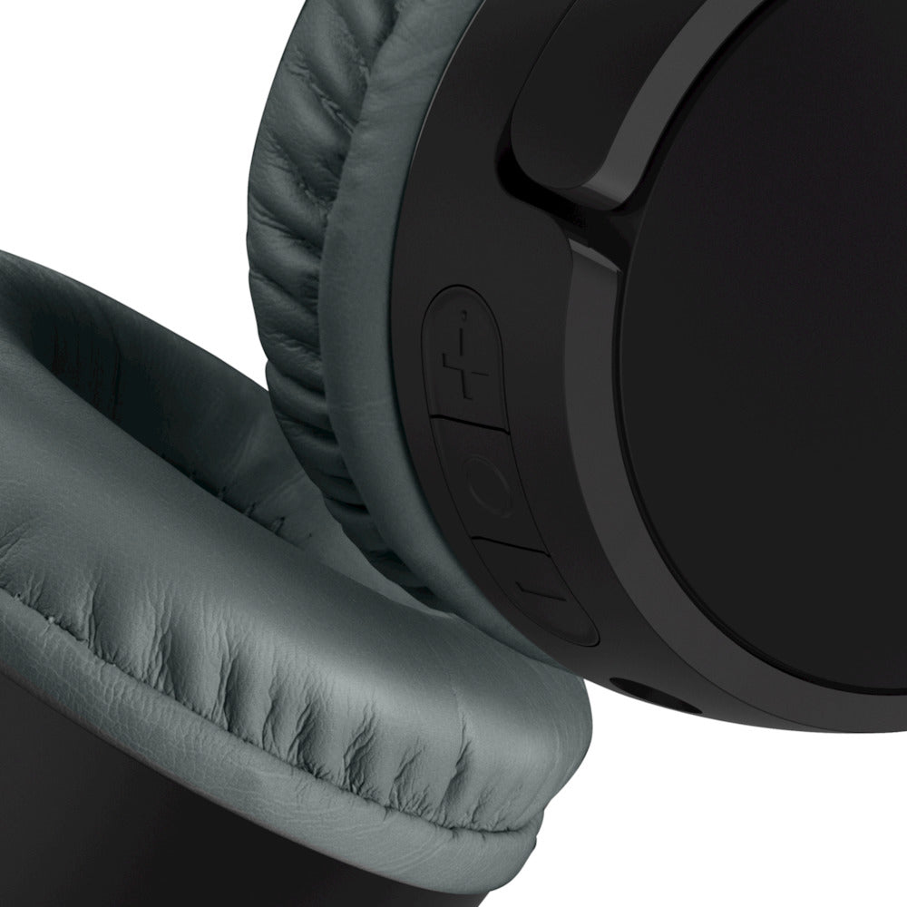 Belkin SOUNDFORM Mini – On-Ear Headset – Bluetooth 5.0, abnehmbares Kabel, 3,5 mm – Schwarz – bis 30 h