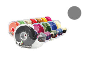 PatchSee Klettband IDS-SG-BOX-2.0 – 20 mm × 2,00 m, Polyamid, Grau, haftend, 1er-Pack
