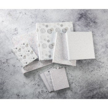 Hama Fotoalbum Jumbo Graphic – für 300 × 300 mm, mehrfarbig, mit Pergaminzwischenblättern, Karton