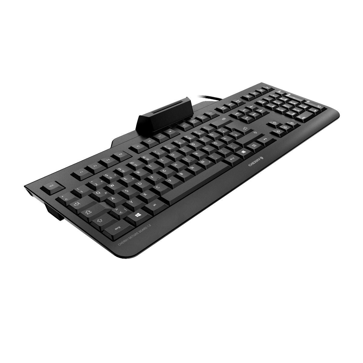CHERRY SECURE BOARD 1.0 – Tastatur, kabelgebunden (USB), Nordisch, Fullsize (mit Ziffernblock), mechanisch (Ch)