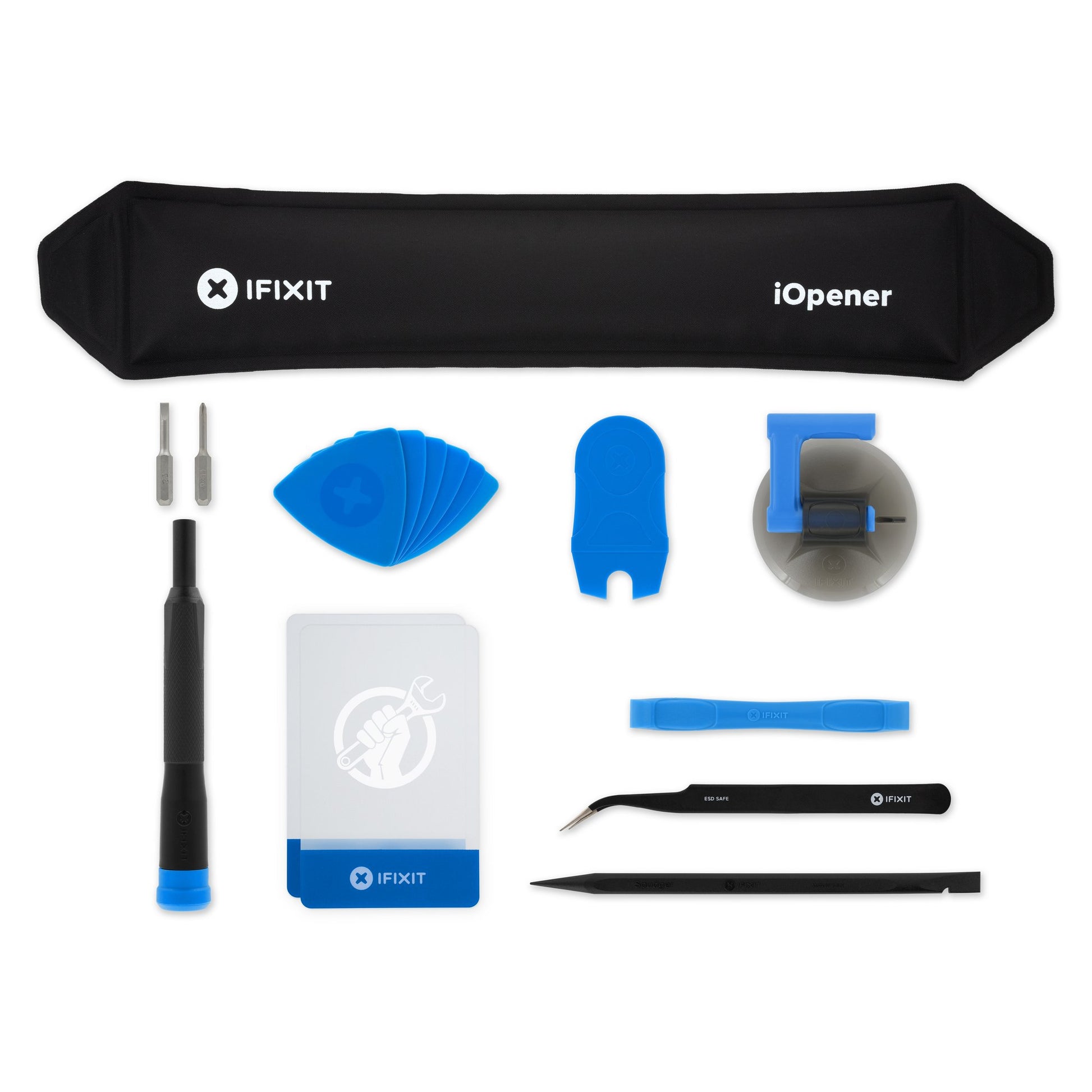 iFixit Elektronik-Reparaturset – Phillips-Bits, Öffnungswerkzeuge – 8-teilig – für Smartphone & Tablet