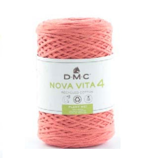 DMC Nova Vita 4 Garn Lachs – 250 g, 200 m, Nadel 4 mm, 80% Baumwolle/20% Polyester, 1 Stk.