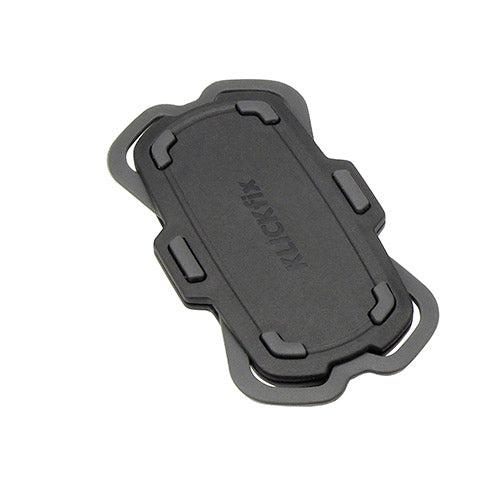 KLICKfix PhonePad CADDY – Fahrrad-/Motorrad-Halterung – Universal, Lenker, für Lenkerdurchmesser 6 cm – Schwarz