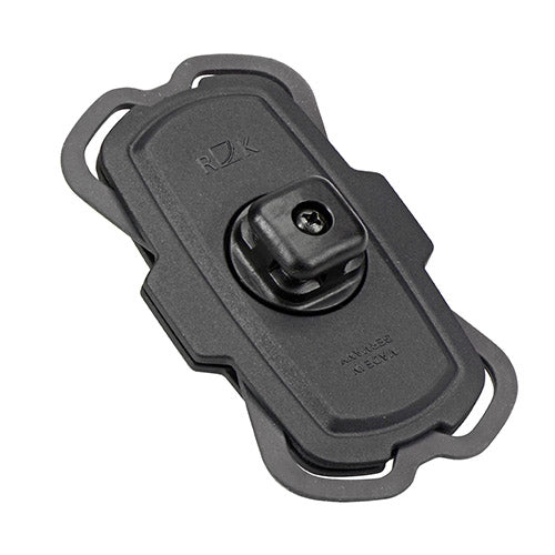 KLICKfix PhonePad CADDY – Fahrrad-/Motorrad-Halterung – Universal, Lenker, für Lenkerdurchmesser 6 cm – Schwarz