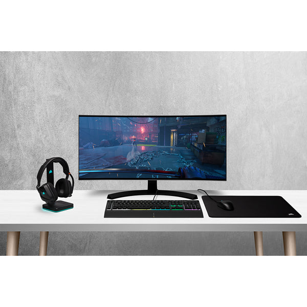 Corsair K55 RGB PRO – Tastatur, kabelgebunden (USB-A), CH-Layout (DE-CH), Fullsize (mit Ziffernblock)