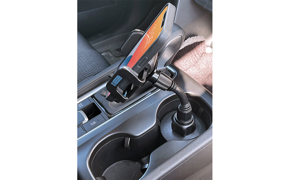 Gamber-Johnson Auto-Halterung, Klemmhalterung, 360° drehbar – für Smartphone – Schwarz