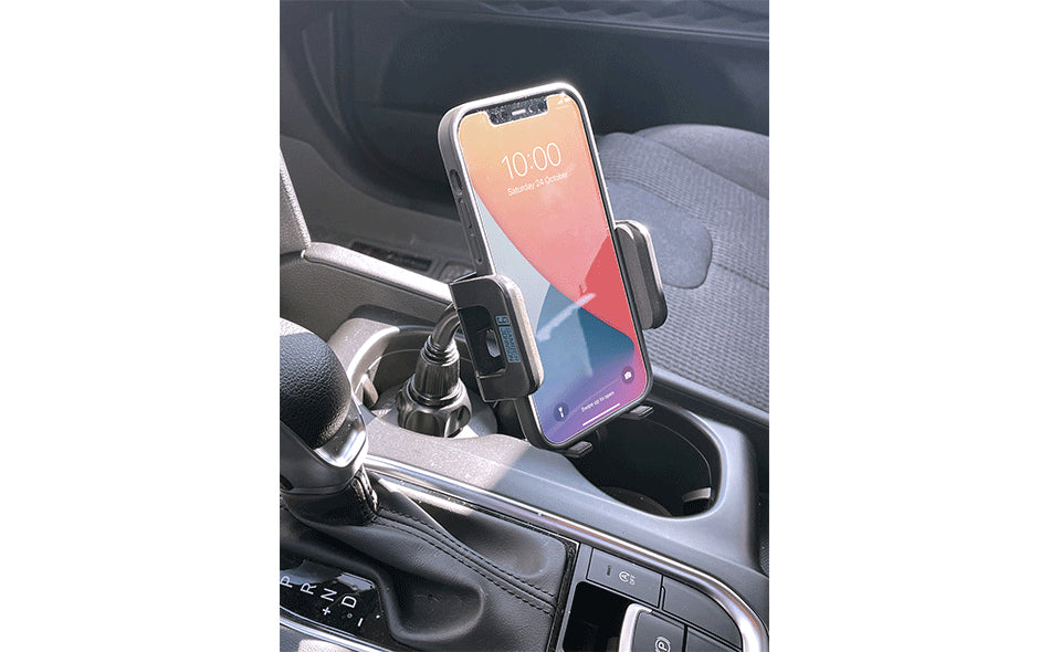 Gamber-Johnson Auto-Halterung, Klemmhalterung, 360° drehbar – für Smartphone – Schwarz