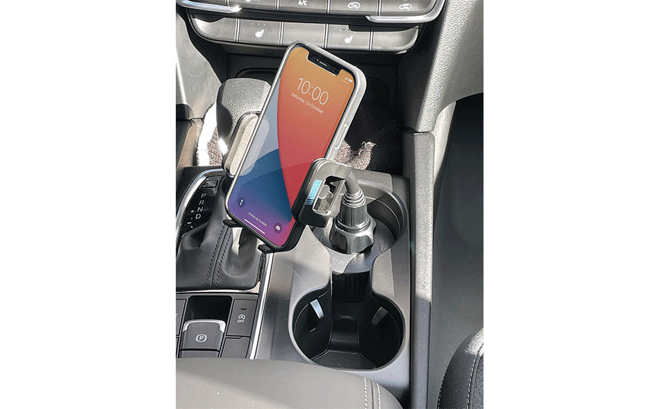 Gamber-Johnson Auto-Halterung, Klemmhalterung, 360° drehbar – für Smartphone – Schwarz