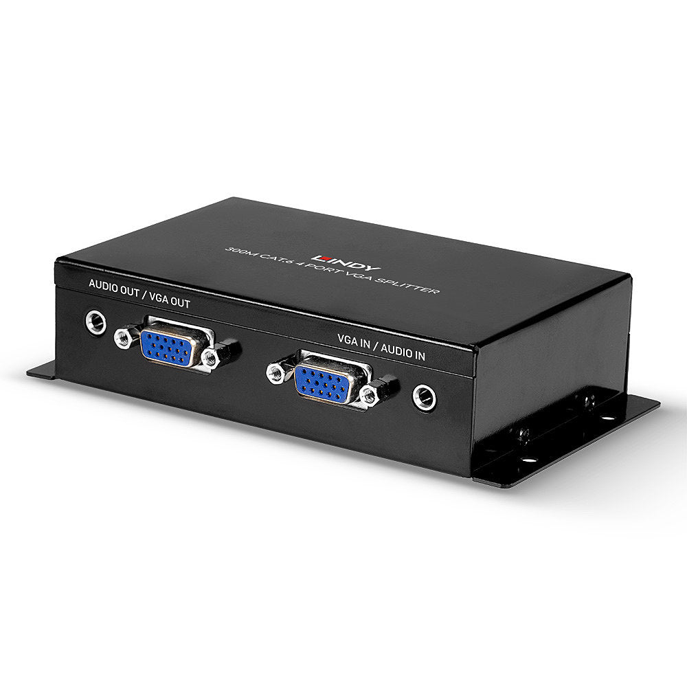 Lindy VGA-Extender, 4-Port, Cat 6, bis 300 m