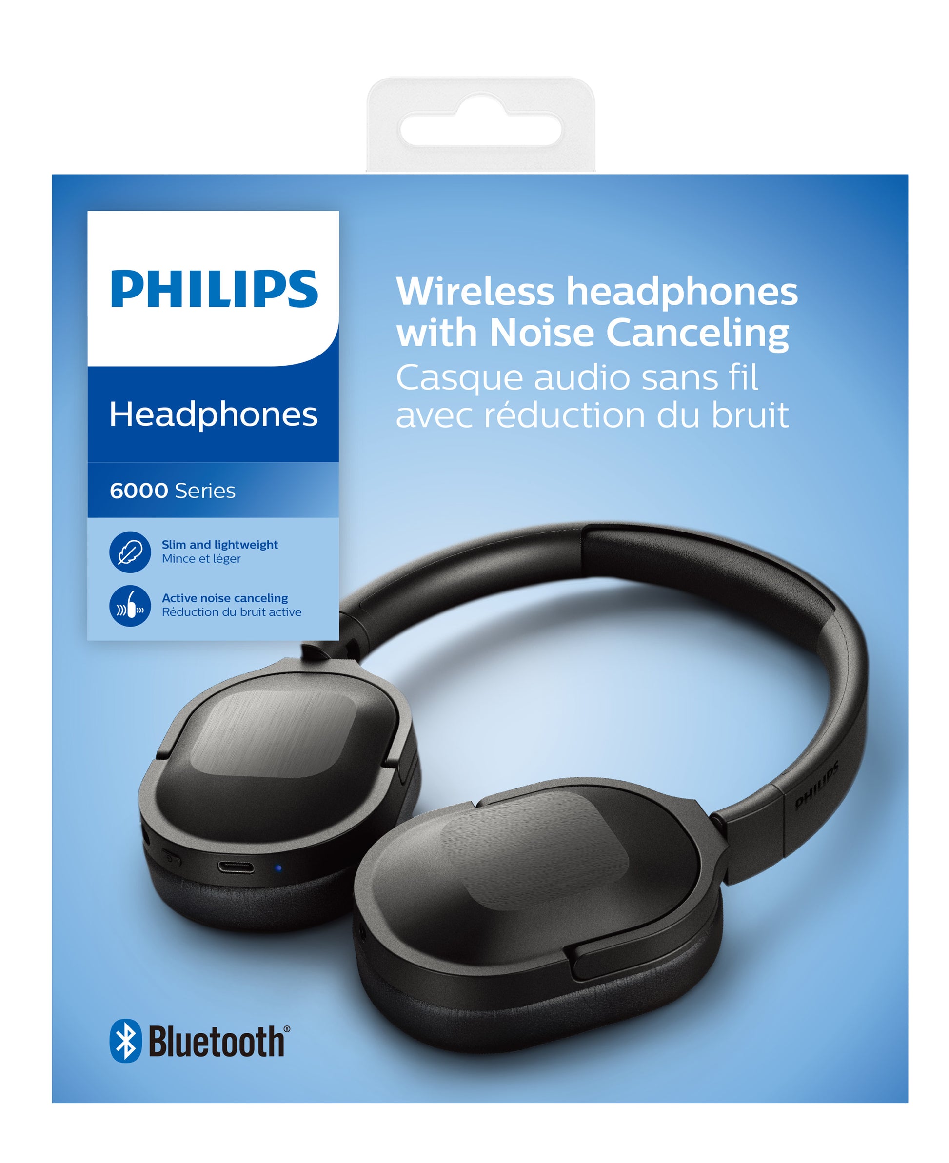 Philips TAH6506BK/00 – Over-Ear Headset – Bluetooth, ANC – Schwarz – bis zu 30 h