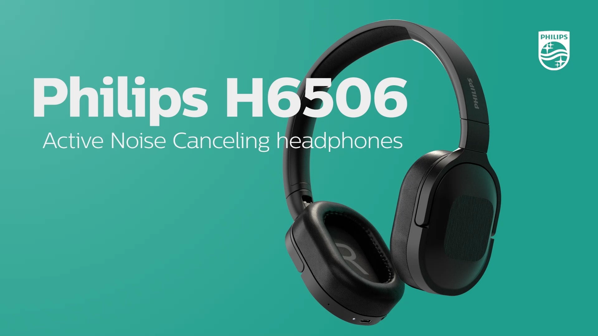 Philips TAH6506BK/00 – Over-Ear Headset – Bluetooth, ANC – Schwarz – bis zu 30 h