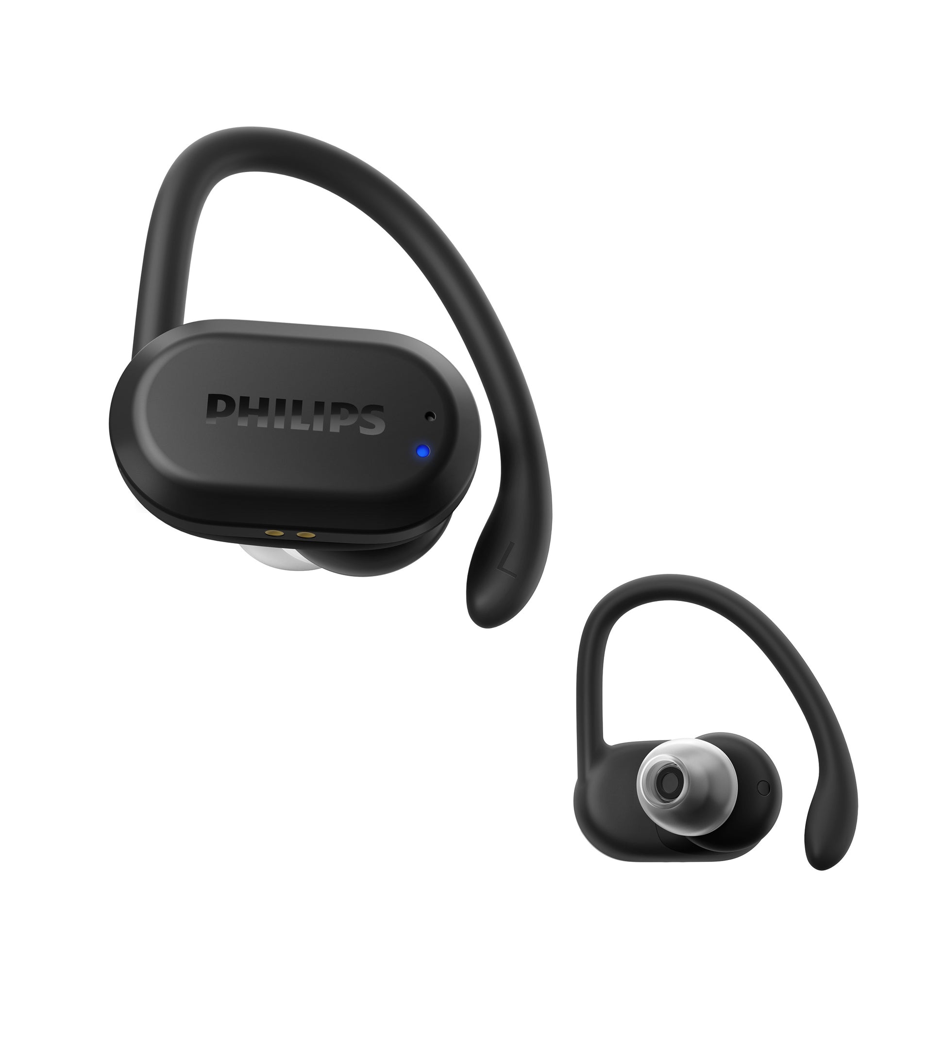 Philips TAA7306BK/00 – True Wireless In-Ear Kopfhörer – Bluetooth, UV-Reinigung – Schwarz – bis 24 h